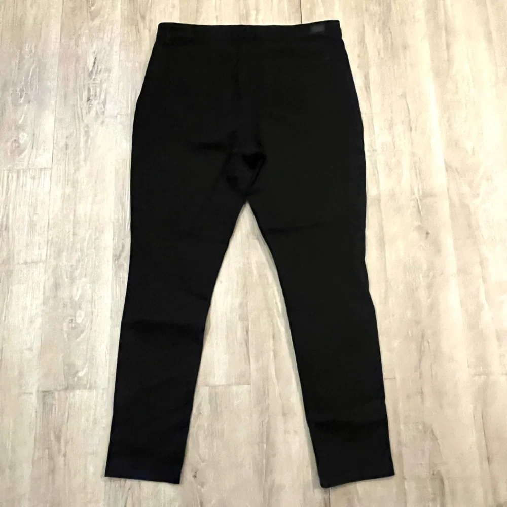 Lee Sculpting Slim Fit Skinny Leg Black Denim Jeans 16 Mid Rise - Picture 11 of 14